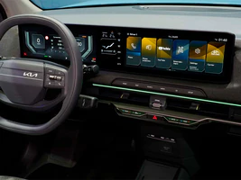 Ecrã panorâmico novo kia ev2